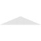 Ekena Millwork Portland Architectural Grade PVC Gable Bracket, 36"W x 7 1/2"H x 4"D x 6"F, 5/12 Pitch GBP036X08X0406POR00 - alternate 4